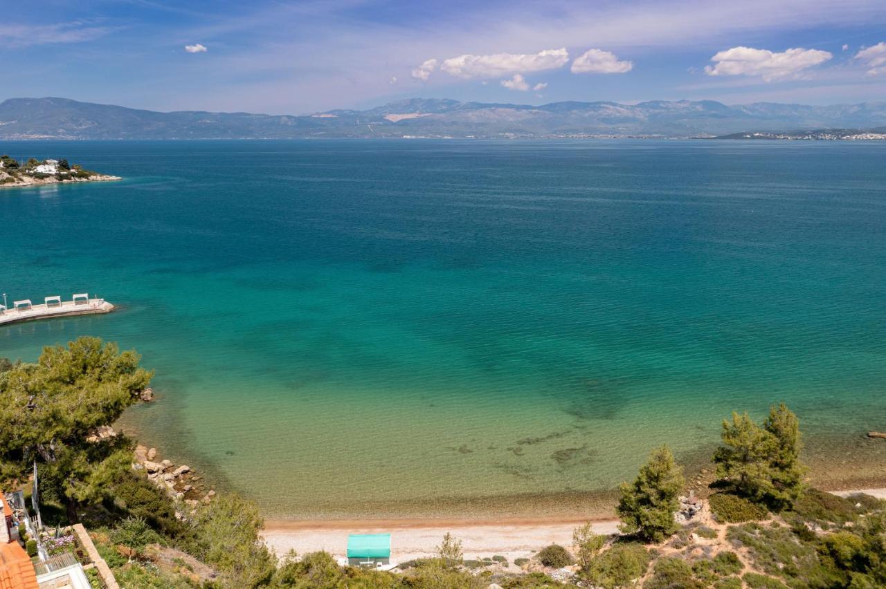 Crystal Beach Villa Халкида Экстерьер фото