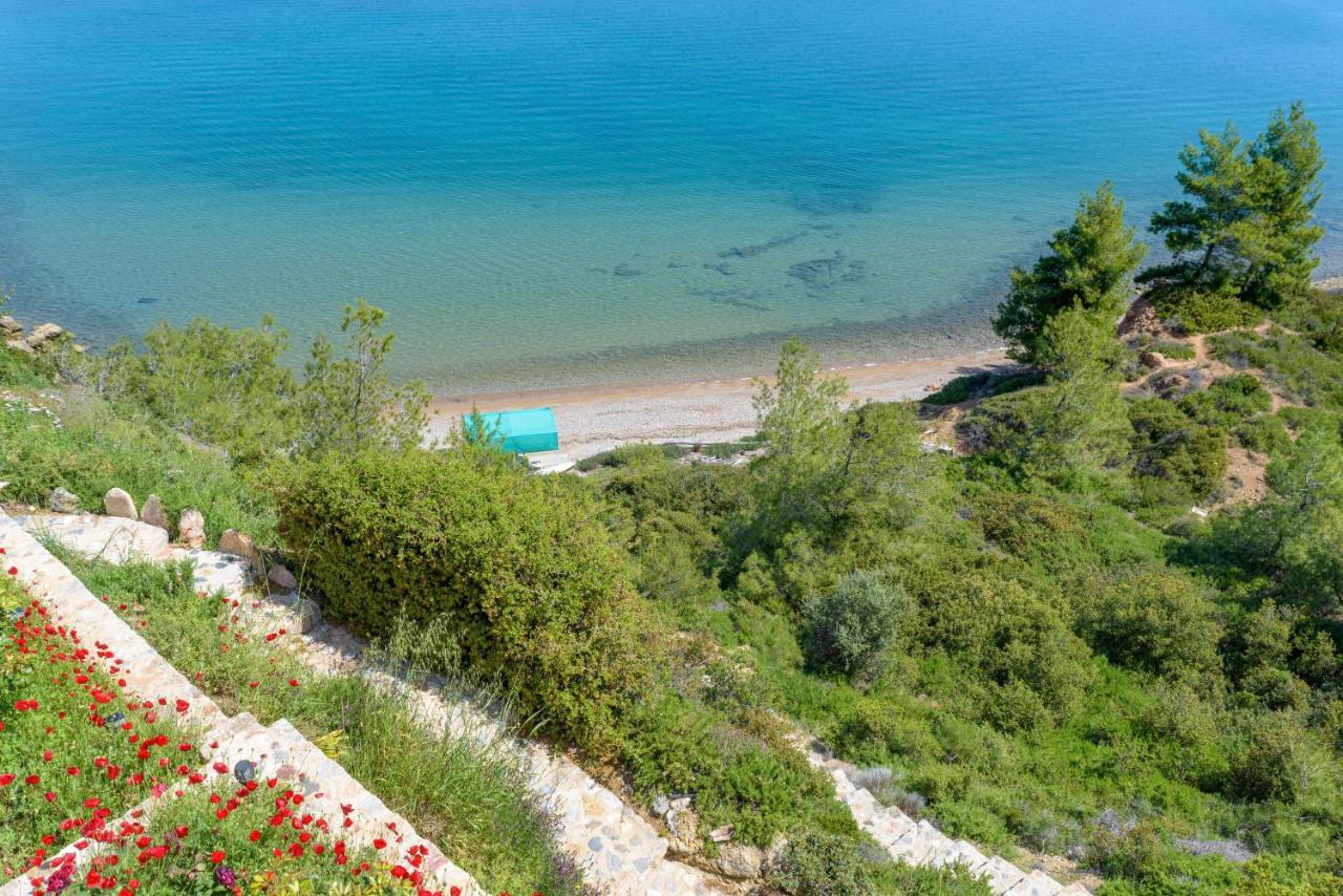 Crystal Beach Villa Халкида Экстерьер фото
